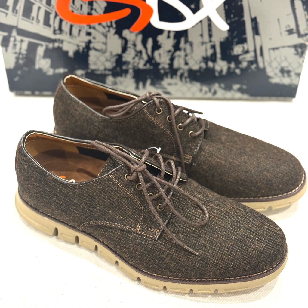 Gbx Haris 1355382 Men's Dress Shoes Color Dark Brown Size 7.5m Only
